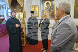 Черна гора - Цетински манастир - Илияна Йотова - посещение