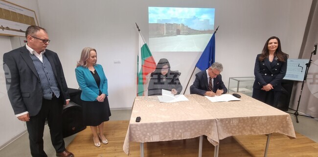 Плиска - областни управители на Шумен и Варна - култура и туризъм - споразумение