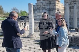 Плиска - областни управители на Шумен и Варна - култура и туризъм - споразумение