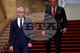 Министерски съвет - Николай Денков - Живко Коцев - брифинг