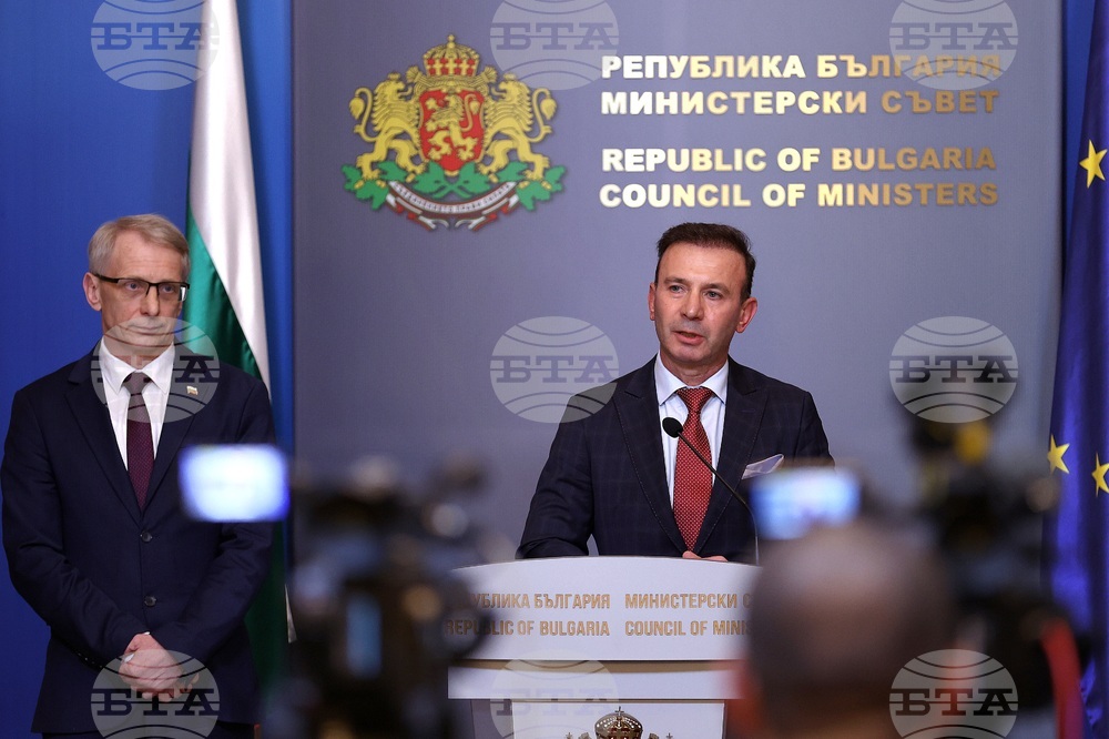 Министерски съвет - Николай Денков - Живко Коцев - брифинг