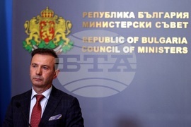Министерски съвет - Живко Коцев - брифинг