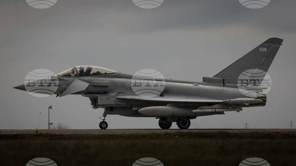 Кралските военновъздушни сили на Великобритания започват мисия на въздушната полиция в Румъния следващата седмица
