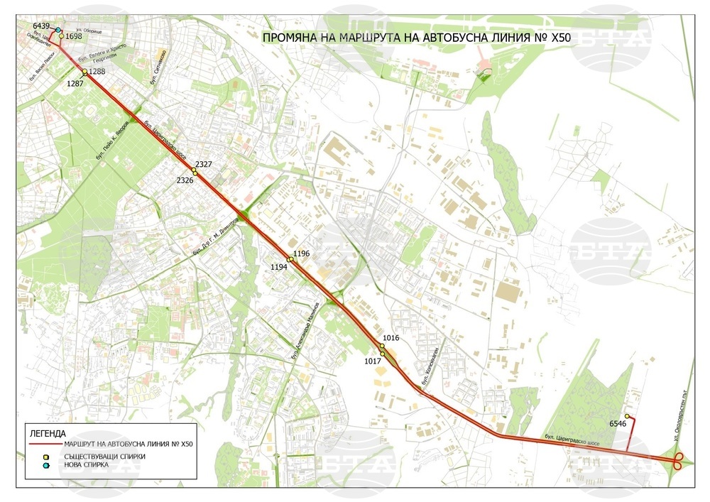 От утре отново ще бъде пусната автобусната линия до Парк-музей „Врана“