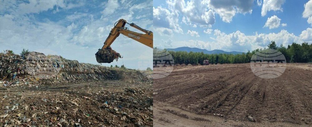 Започна рекултивация на депото за неопасни отпадъци в Перник