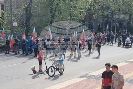 Харманли - мигрантски център - протест