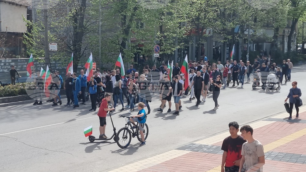 Харманли - мигрантски център - протест