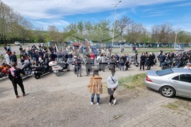 Харманли - мигрантски център - протест