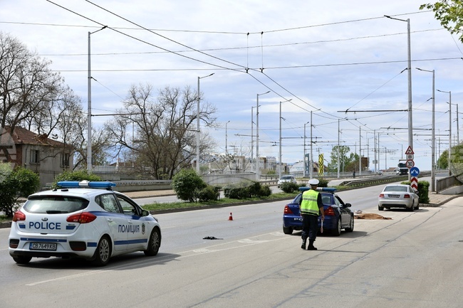 Пловдив - пътен инцидент - загинала пешеходка