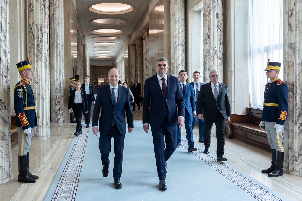 Румъния - Марчел Чолаку - Олаф Шолц