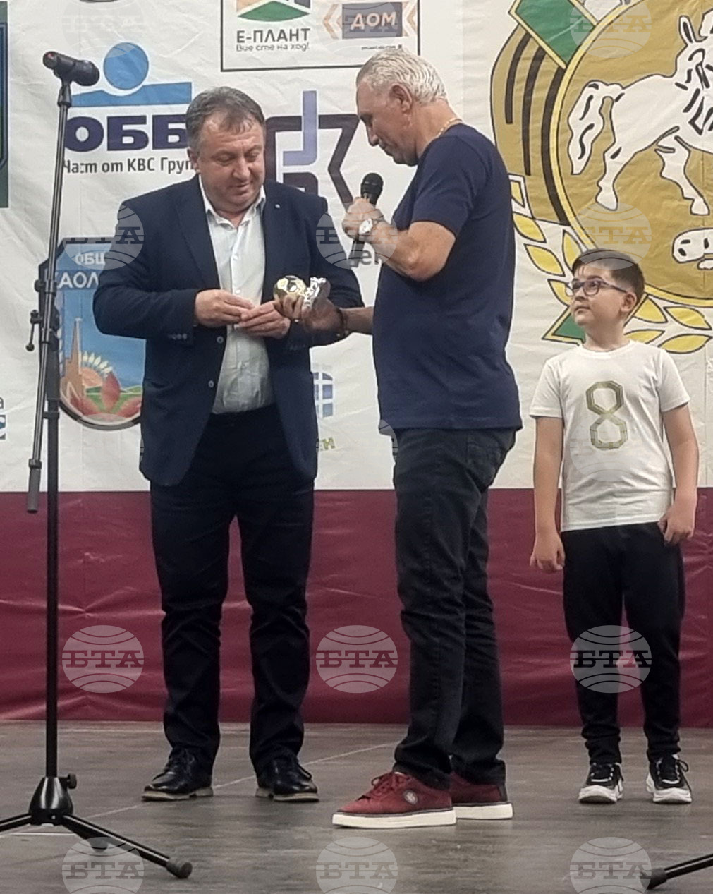 Шумен - Христо Стоичков - среща с любители на футбола