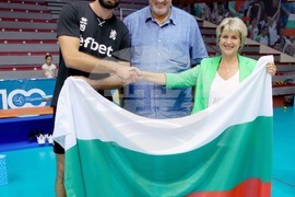 Весела Лечева – волейбол - тренировка