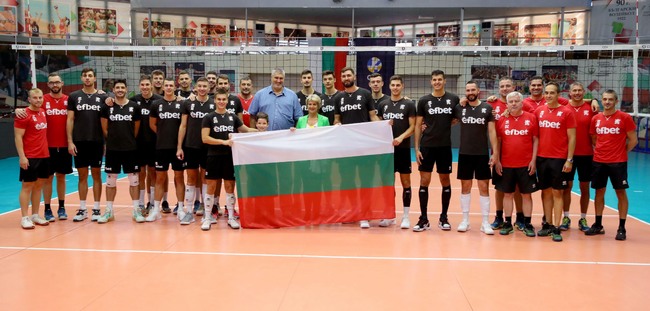 Весела Лечева - волейбол - тренировка