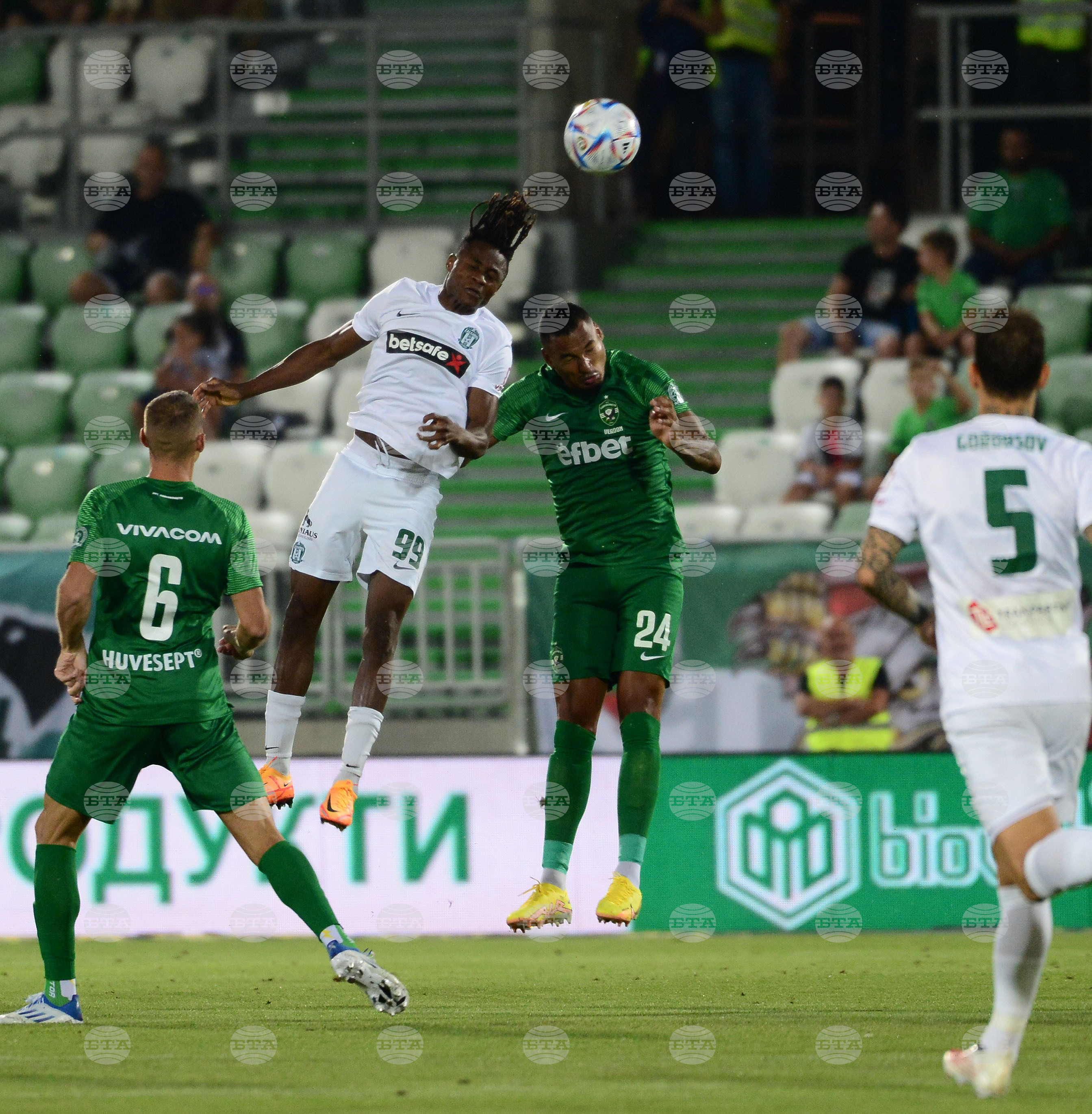 Разград - футбол - Лудогорец - Жалгирис