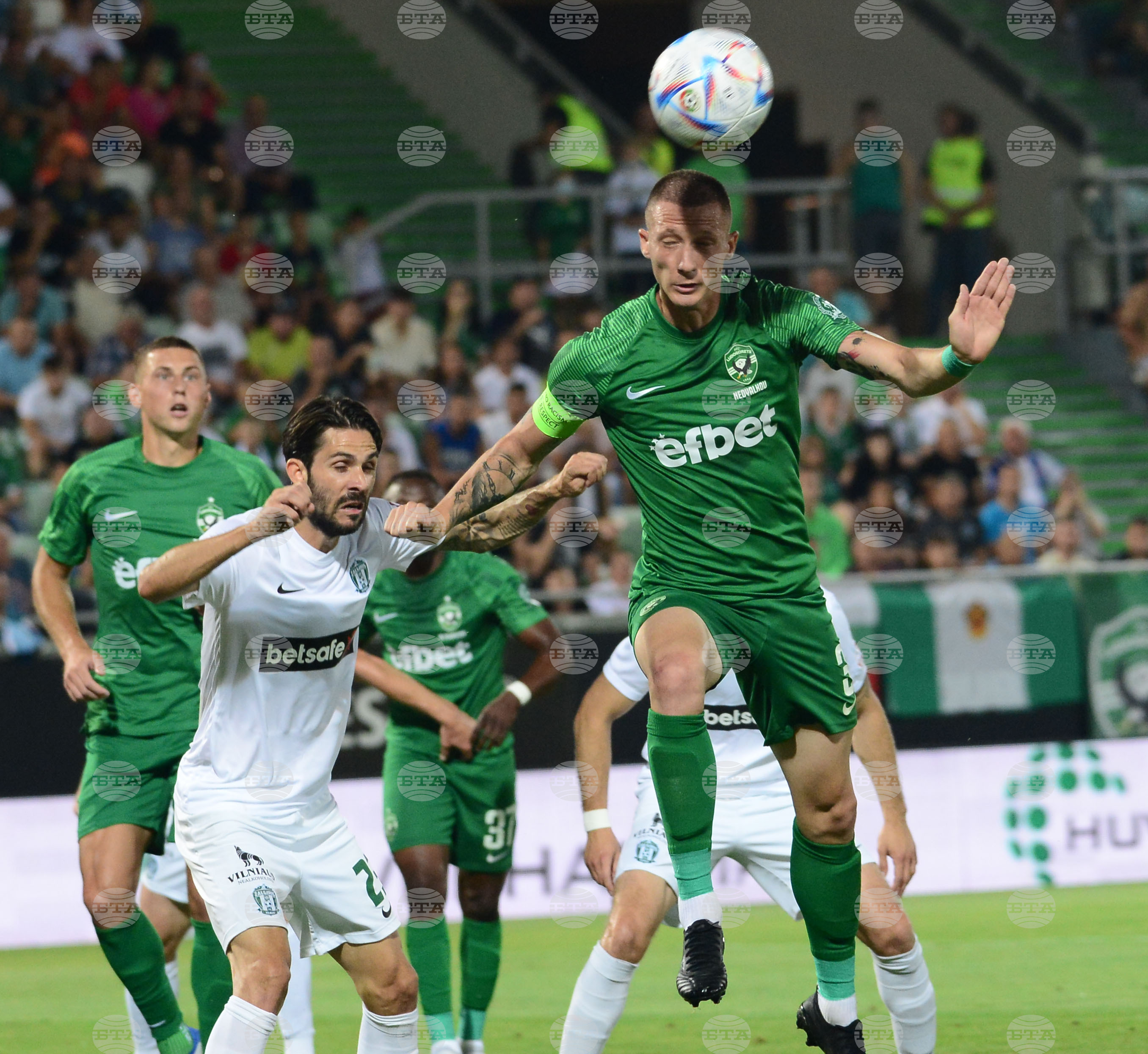 Разград - футбол - Лудогорец - Жалгирис