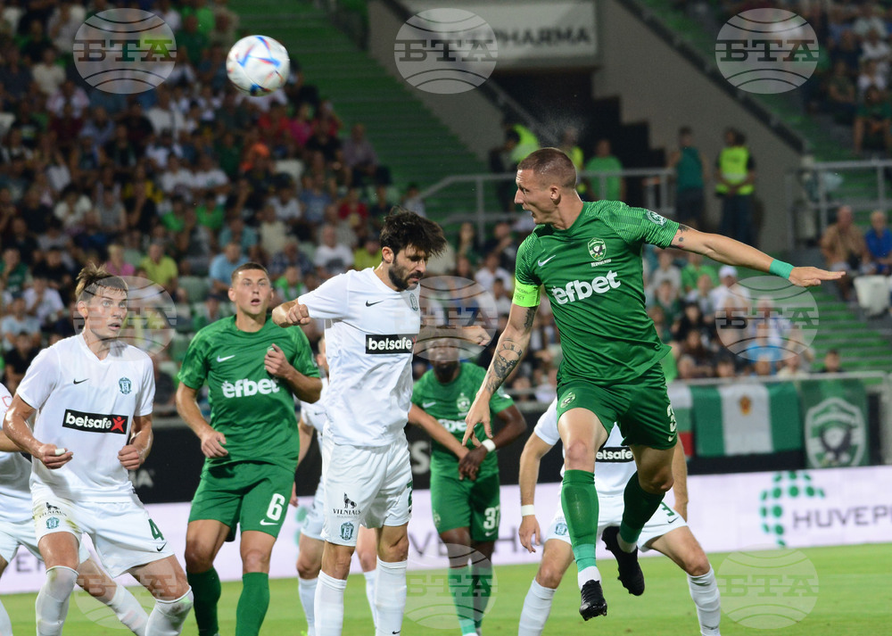 Разград - футбол - Лудогорец - Жалгирис