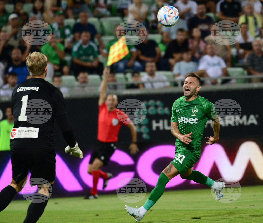 Разград - футбол - Лудогорец - Жалгирис