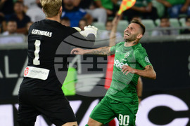 Разград - футбол - Лудогорец - Жалгирис