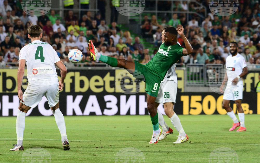 Разград - футбол - Лудогорец - Жалгирис