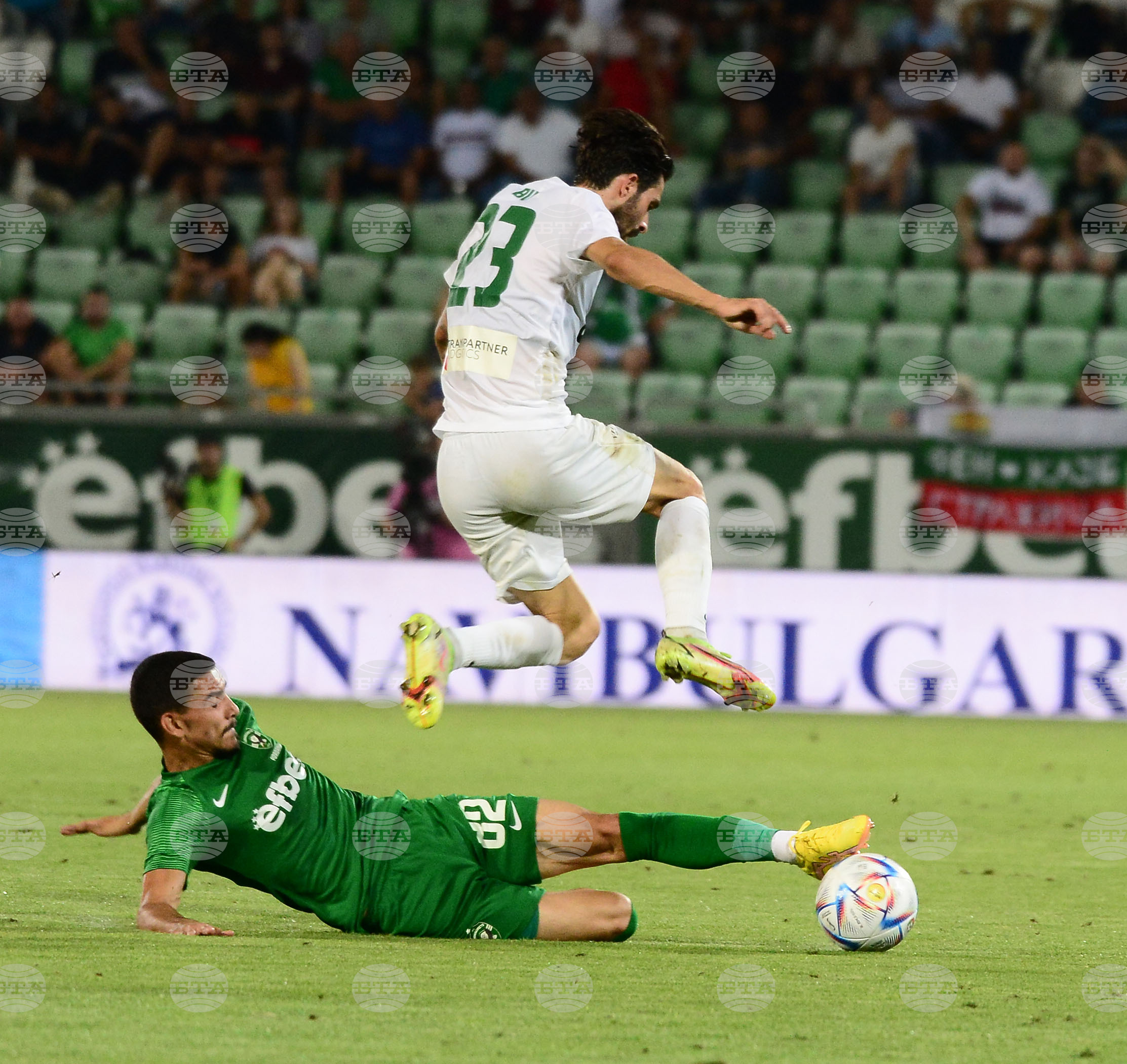 Разград - футбол - Лудогорец - Жалгирис