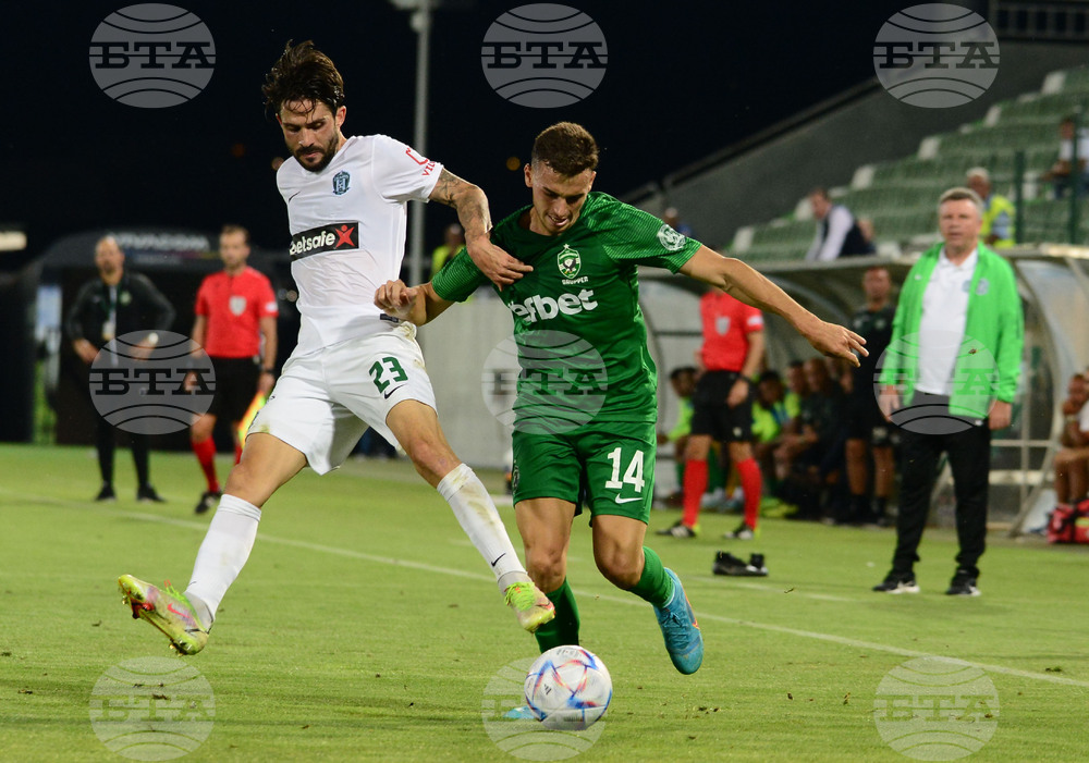 Разград - футбол - Лудогорец - Жалгирис