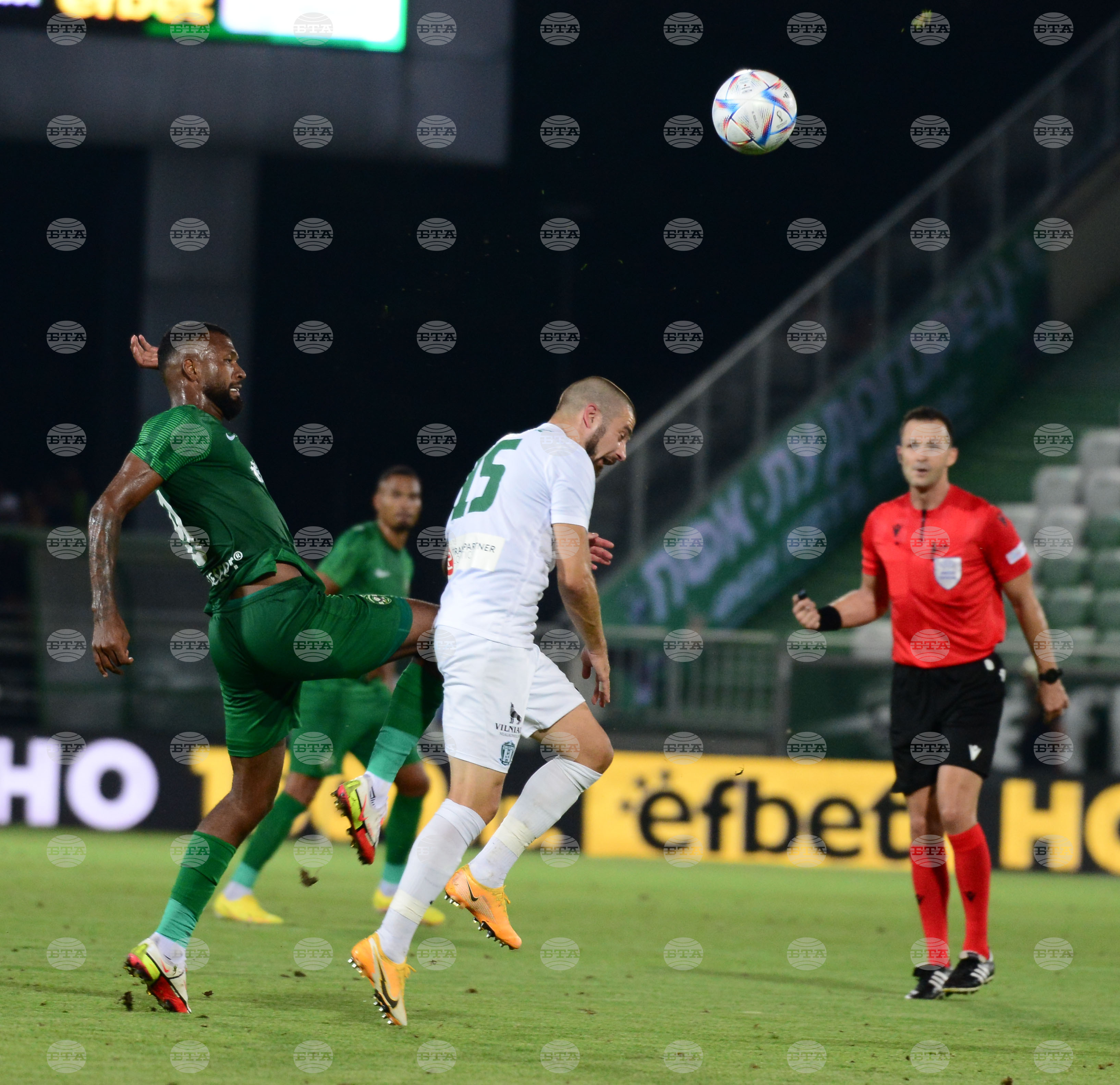 Разград - футбол - Лудогорец - Жалгирис