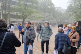 Добрич - протест - изсичане на дървета