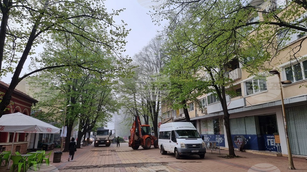 Започна ремонтът в центъра на Добрич, съобщи кметът