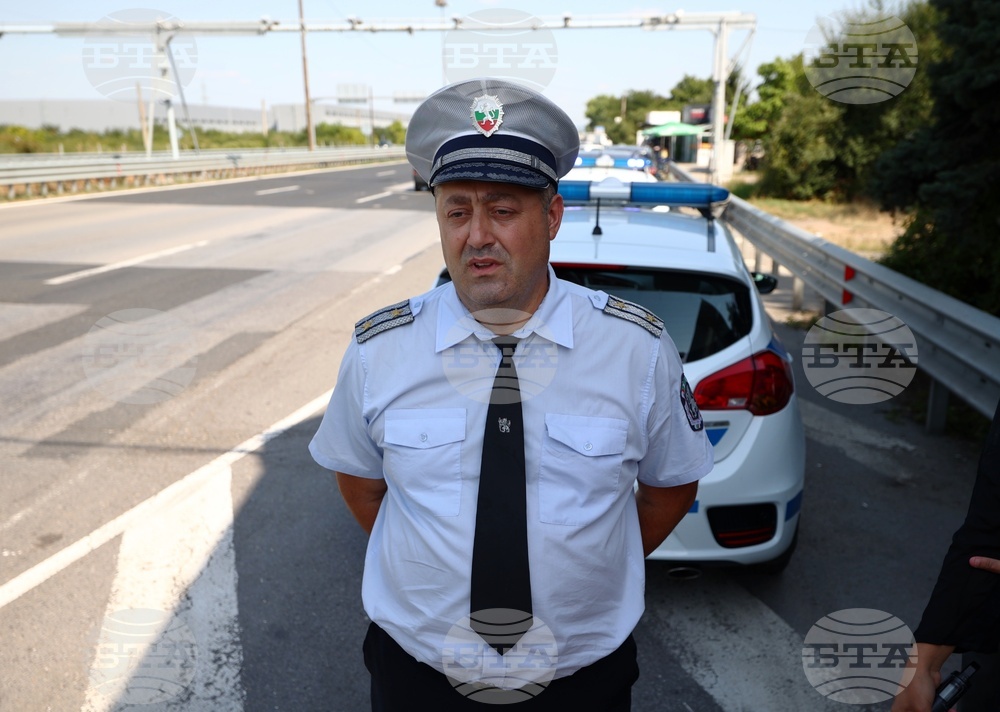 Пътна полиция - брифинг - Атанас Драгов