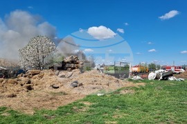 Село Врачанци - община Добричка - пожар