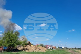 Село Врачанци - община Добричка - пожар