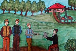 Монтана - детска приказка - рисунки - изложба