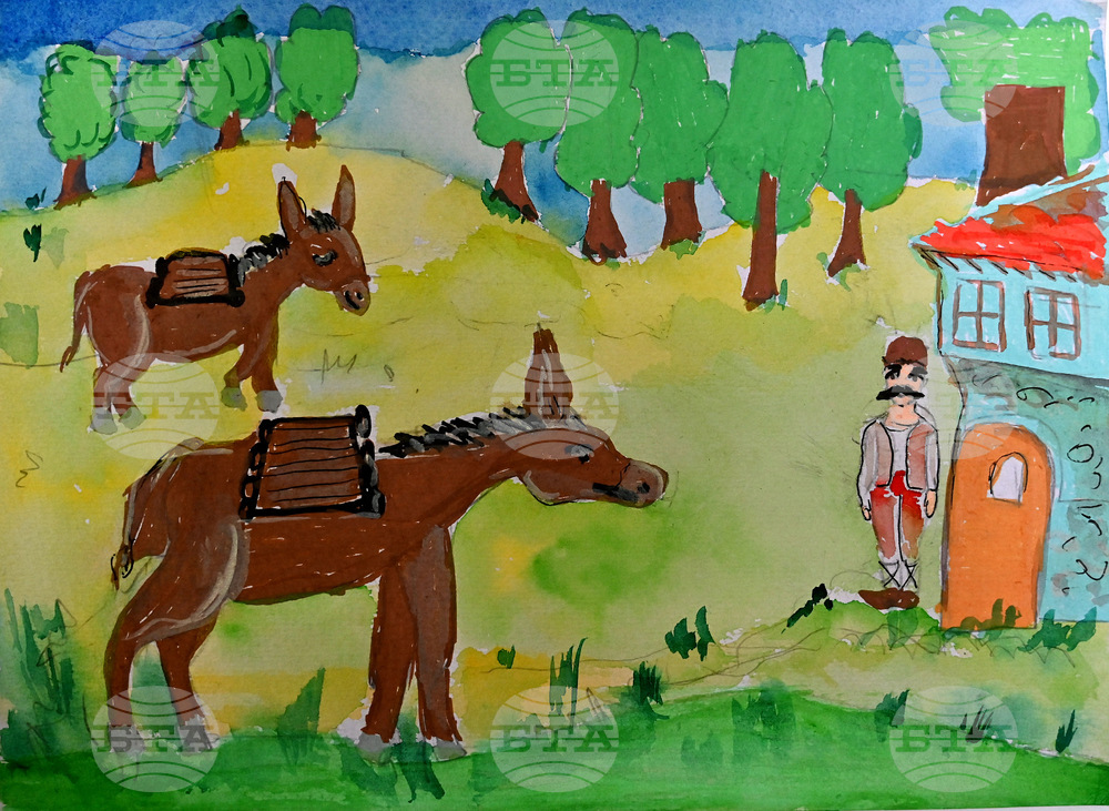 Монтана - детска приказка - рисунки - изложба