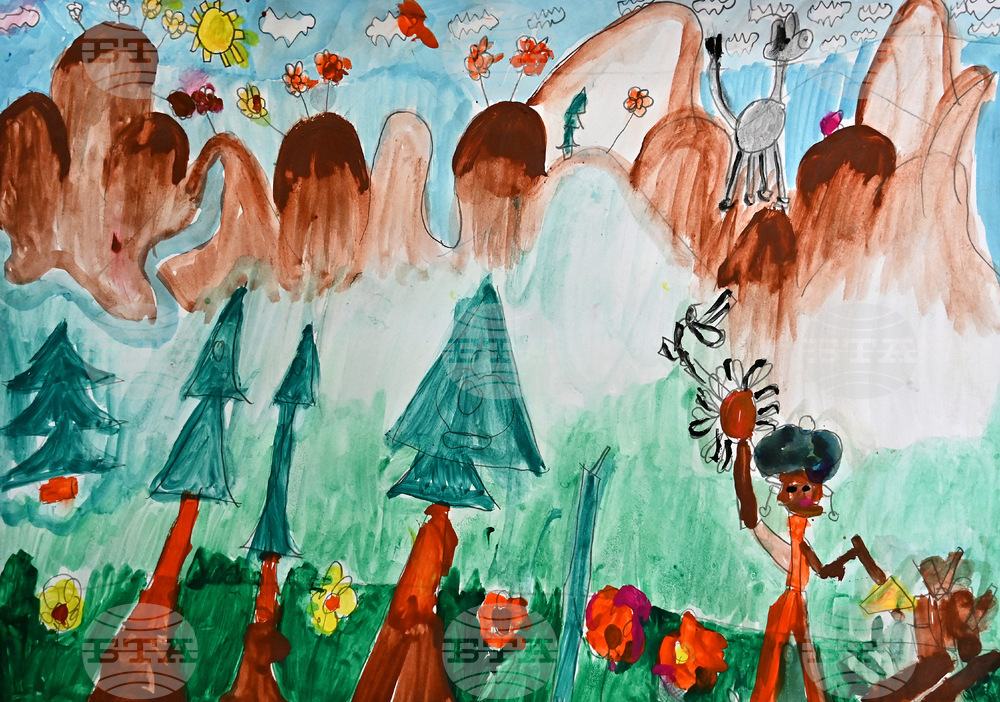 Монтана - детска приказка - рисунки - изложба