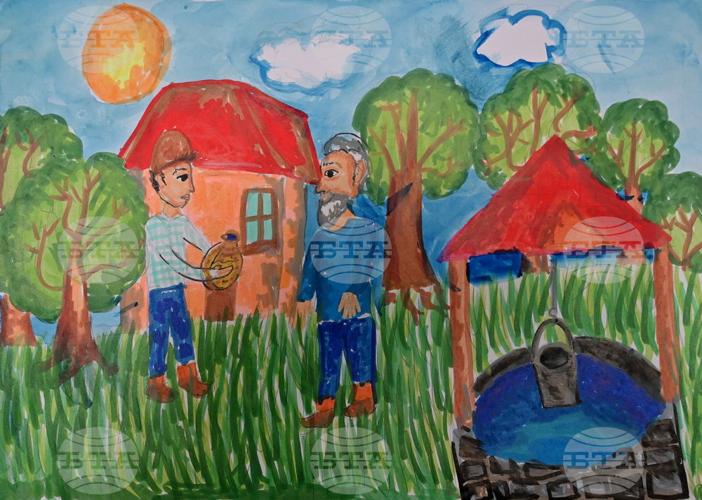 Монтана - детска приказка - рисунки - изложба