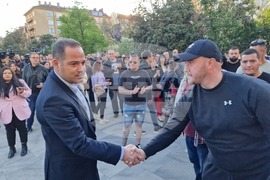 Калин Стоянов - контрапротест - подкрепа
