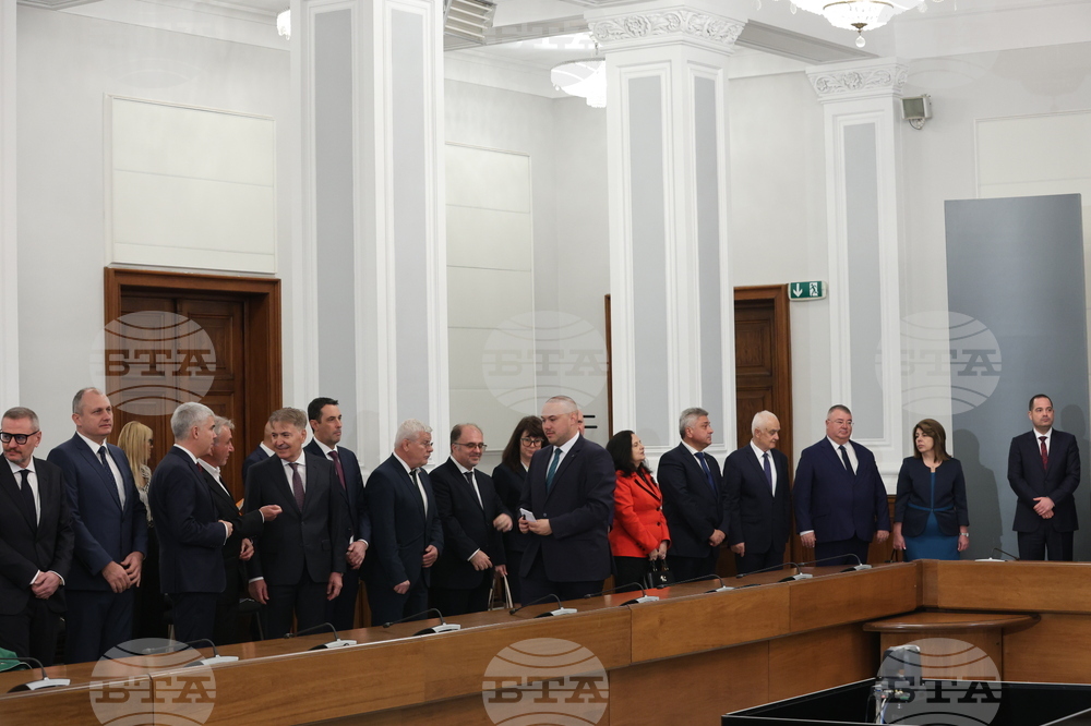 Министерски съвет - церемония по предаване на властта