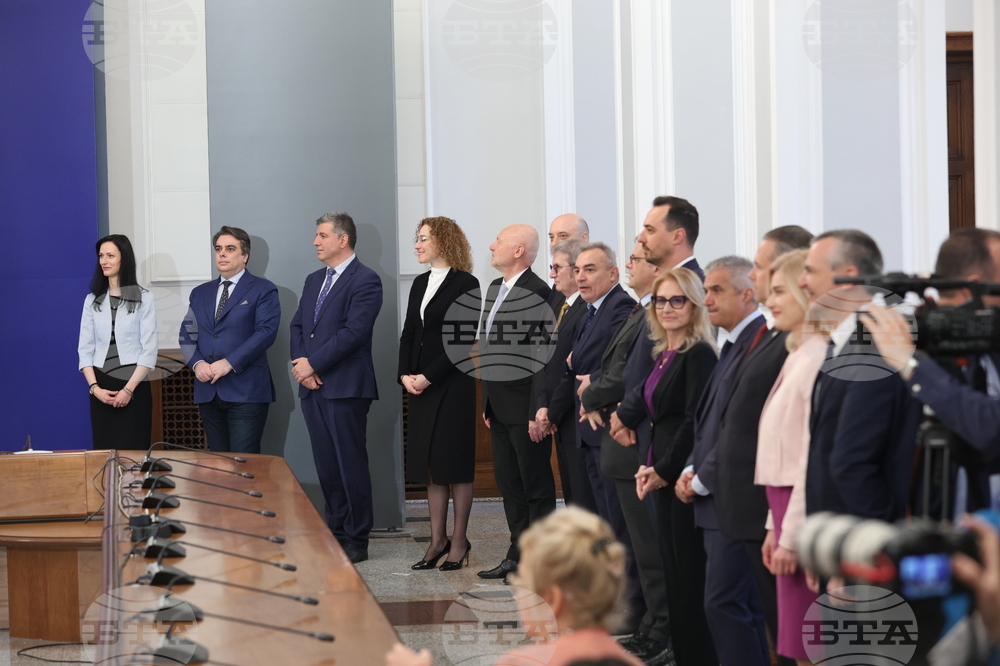 Министерски съвет - церемония по предаване на властта