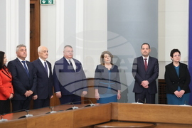 Министерски съвет - церемония по предаване на властта
