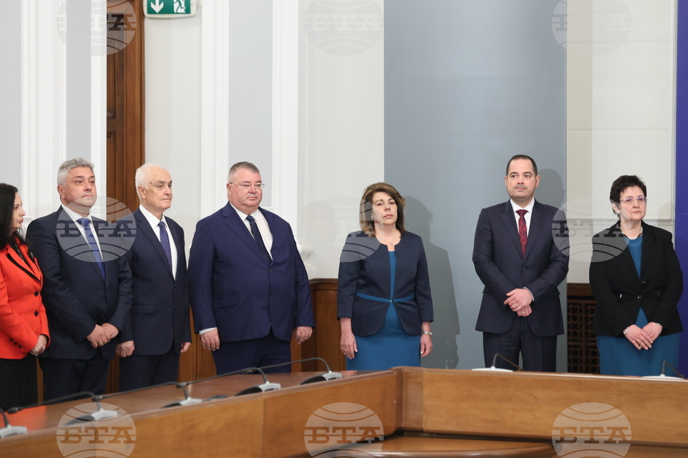 Министерски съвет - церемония по предаване на властта