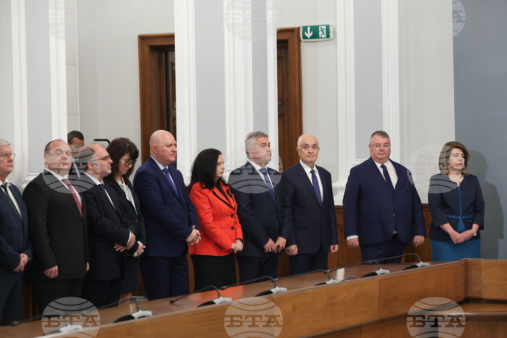 Министерски съвет - церемония по предаване на властта