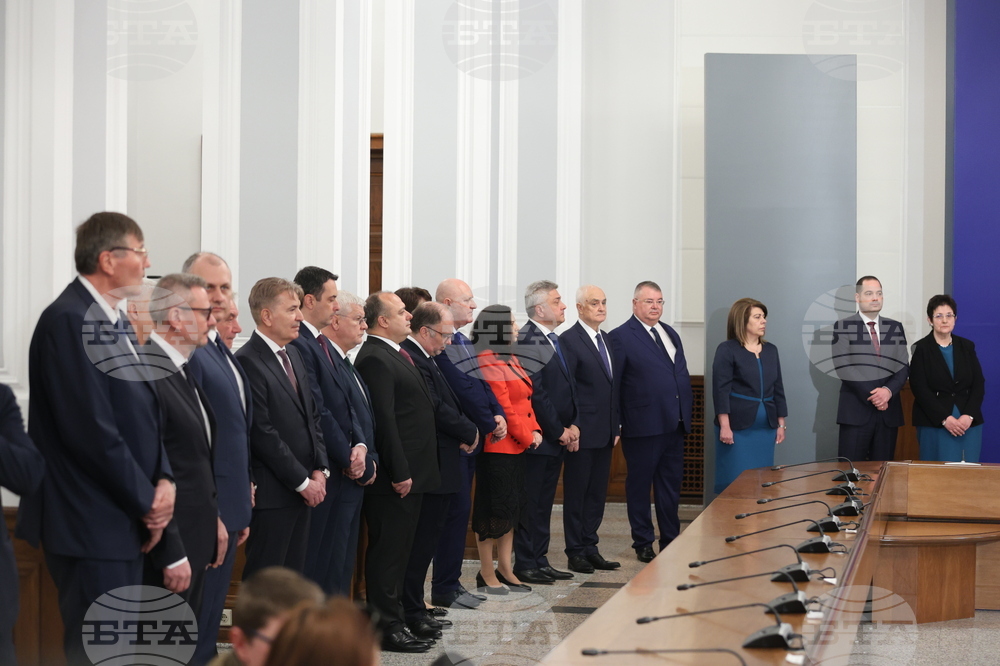 Министерски съвет - церемония по предаване на властта