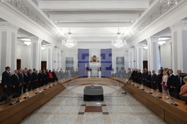 Министерски съвет - церемония по предаване на властта