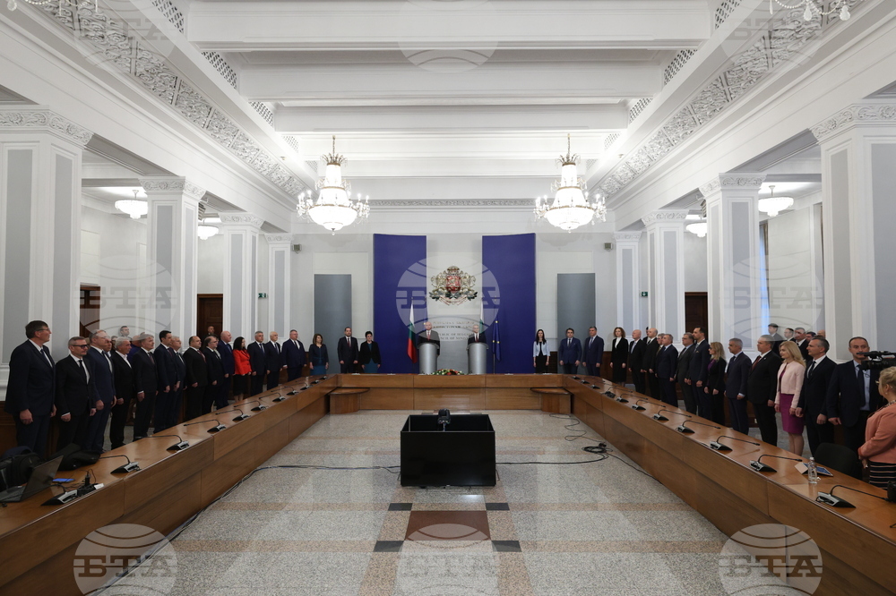 Министерски съвет - церемония по предаване на властта