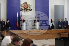 Министерски съвет - церемония по предаване на властта