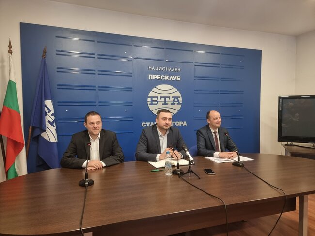 Пресконференция на партия "Възраждане" в Стара Загора