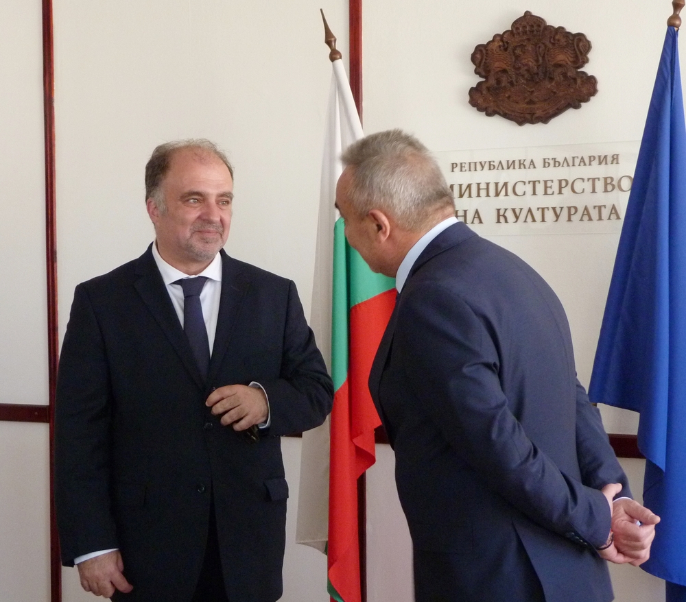 Новият министър на културата Найден Тодоров официално встъпи в длъжност
