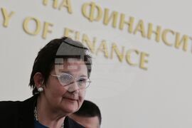 Министерство на финансите - пресконференция - Людмила Петкова