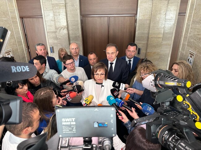Нинова: Искаме до края на парламента да се случат три важни неща
