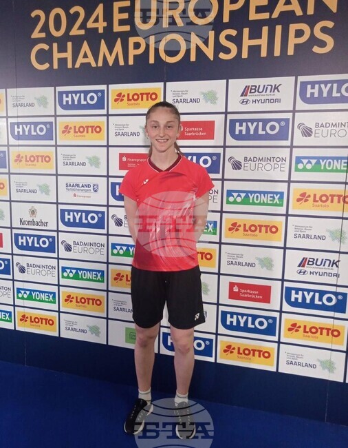 Калояна Налбантова достигна до четвъртфиналите на турнир по бадминтон в Чехия